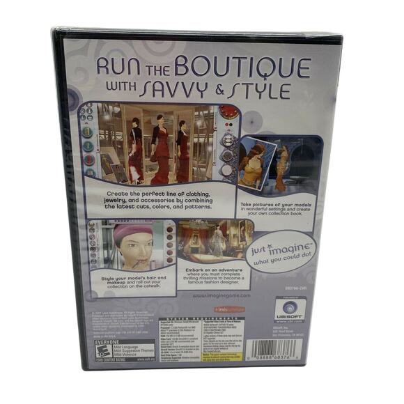 Imagine Fashion Designer - PC CD Rom Brand New Sealed - Picture 2 of 2